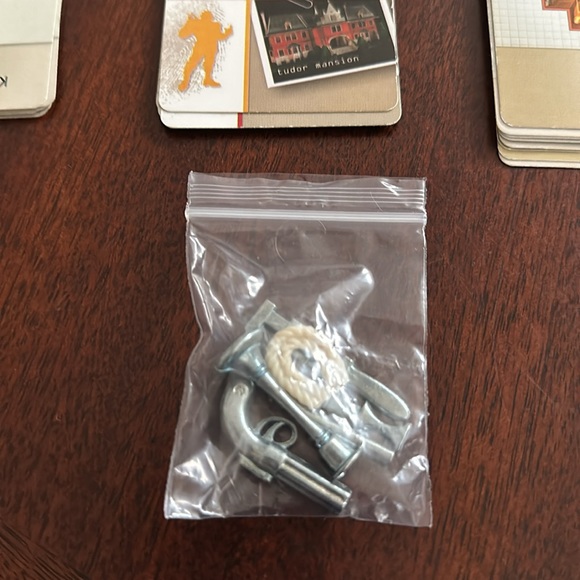 Clue Board Game Replacement Parts Cards Envelope, ... - Picture 2 of 3